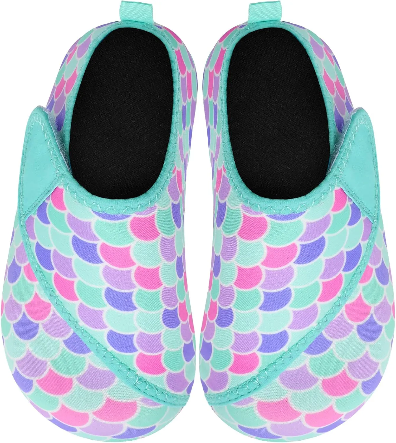 L-RUN Toddler Water Shoes Barefoot Aqua Socks Kids Swim Shoes for Beach Pool Surfing Yoga