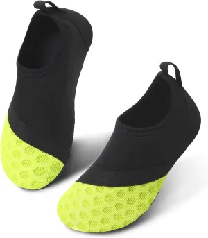 L-RUN Toddler Water Shoes Barefoot Aqua Socks Kids Swim Shoes for Beach Pool Surfing Yoga