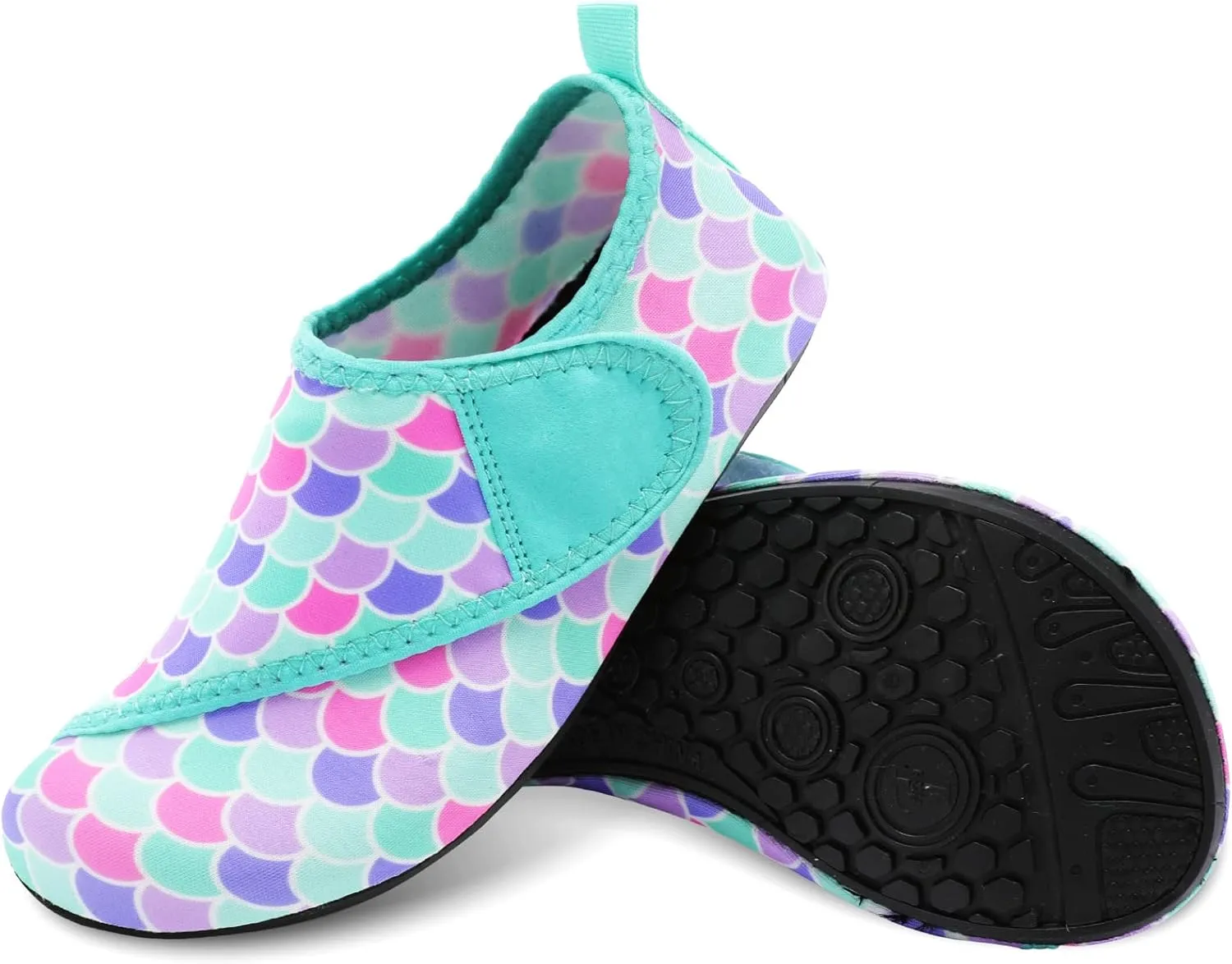 L-RUN Toddler Water Shoes Barefoot Aqua Socks Kids Swim Shoes for Beach Pool Surfing Yoga