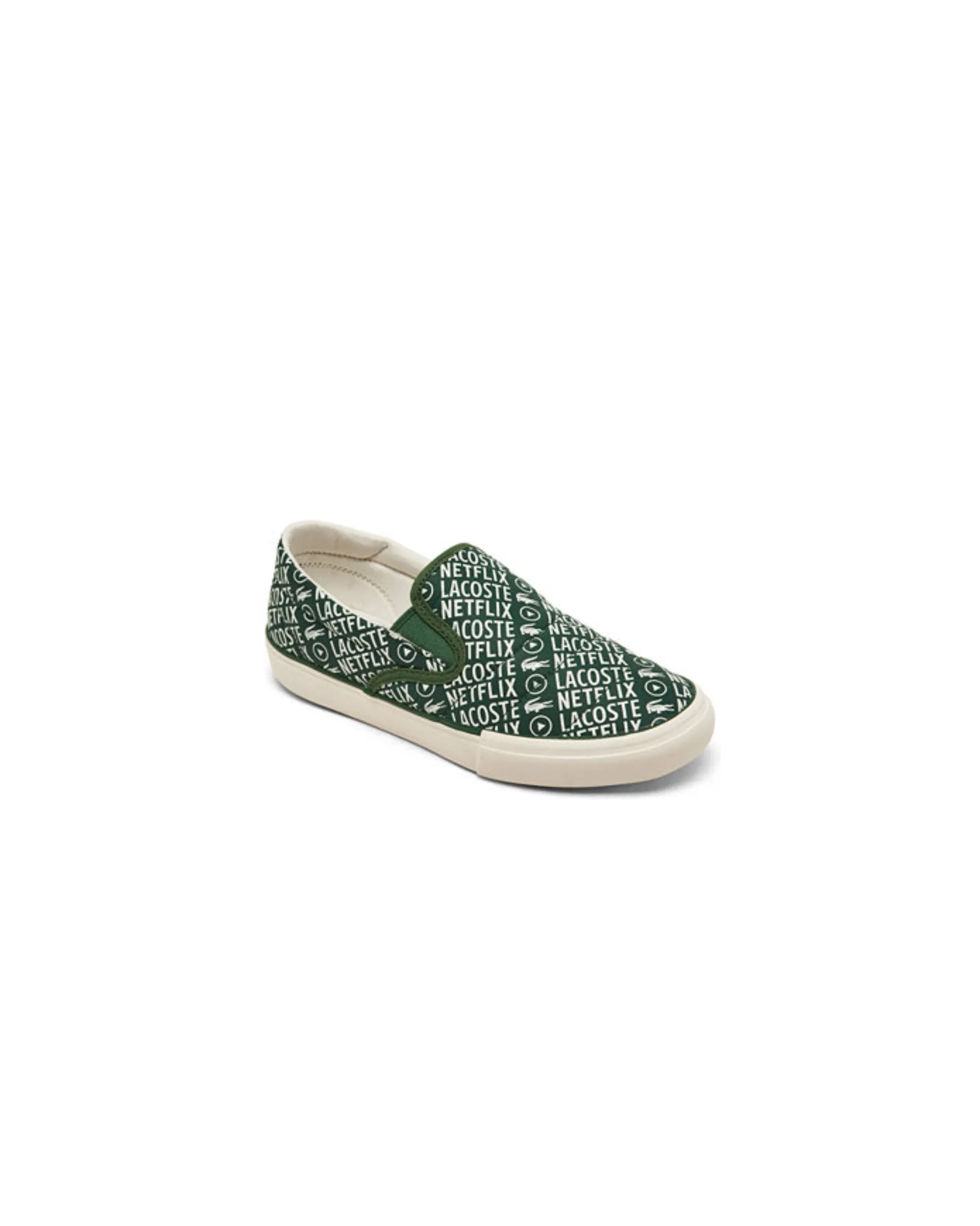 LACOSTE X NETFLIX Boys Slip On Jump Serve