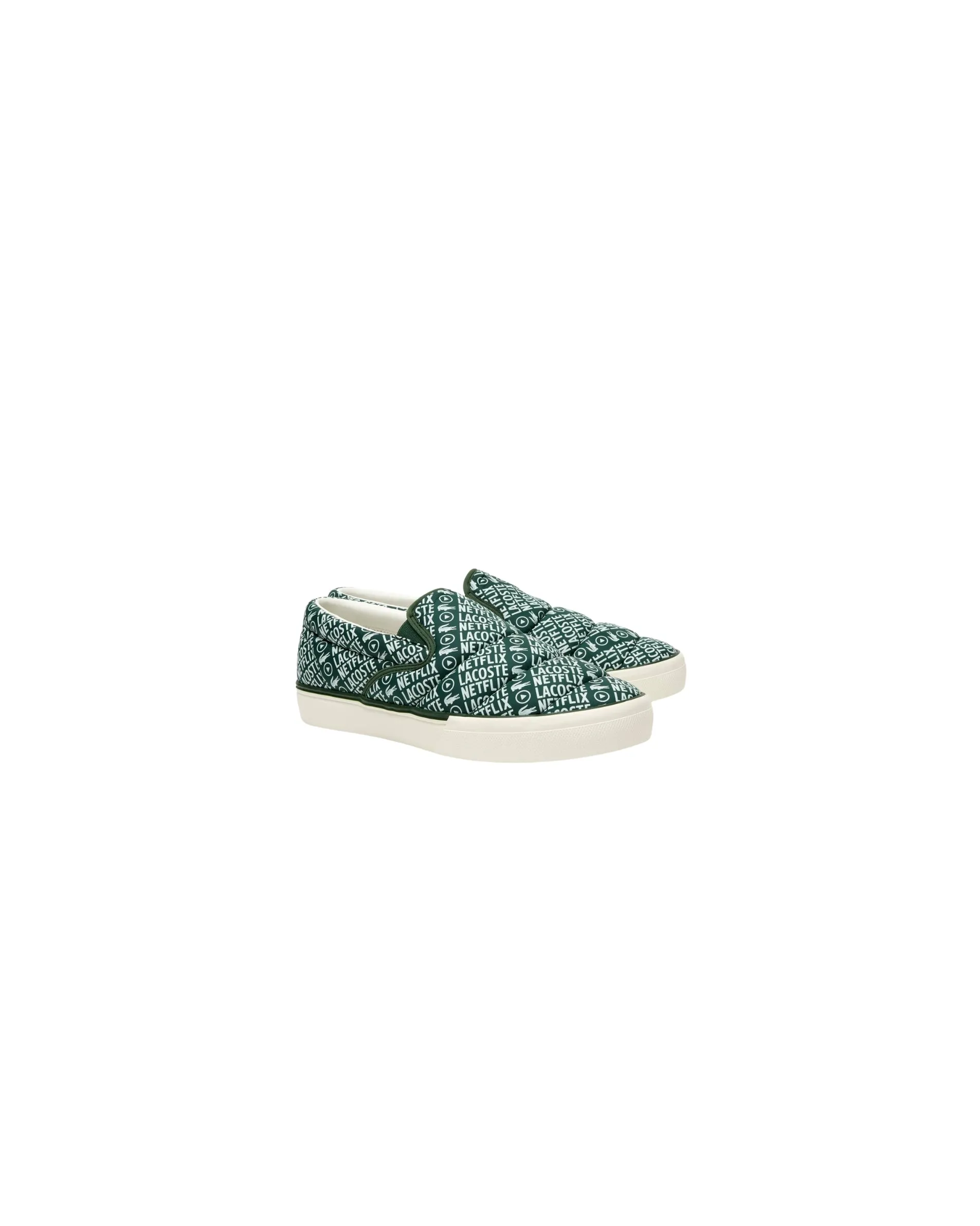LACOSTE X NETFLIX Boys Slip On Jump Serve