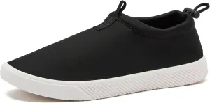 Lands' End Kids Water Shoes, Boys and Girls Water Shoes for Kids, Quick Dry Slip On Aqua Swim Shoes for Kids Pool or Beach, Purple Tie Dye or Navy Blue, Size 1 Little Kid to 7 Big Kid Youth