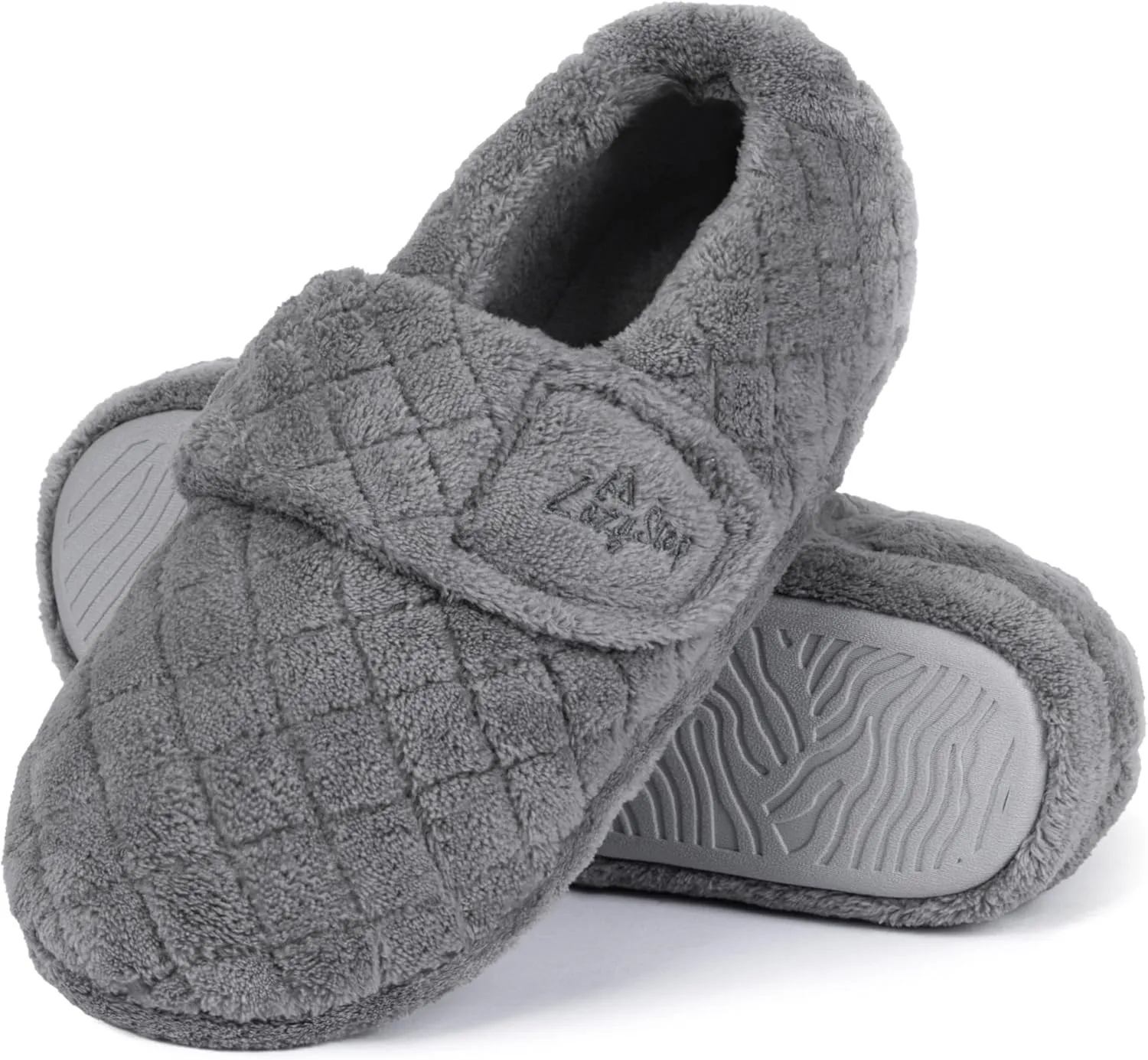 LazyStep Women's Nana Adjustable Slipper with Wide Widths