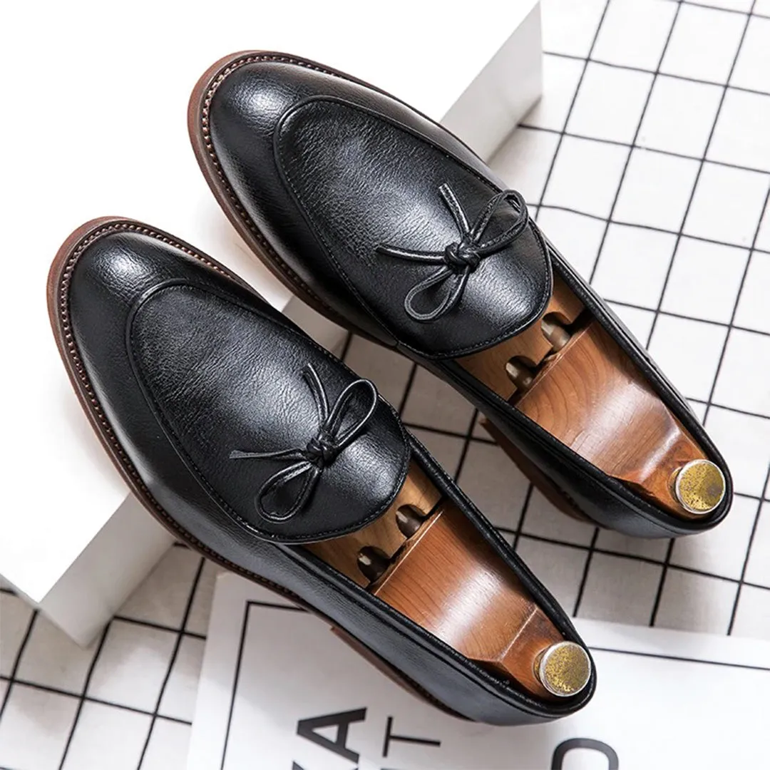 Leather Moccasin Loafer