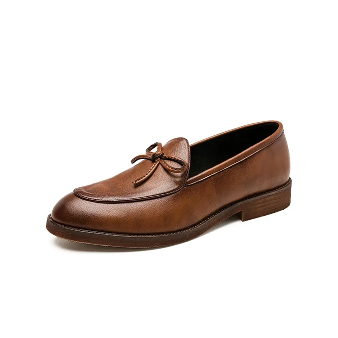 Leather Moccasin Loafer