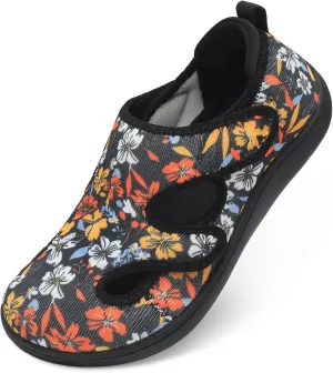 LeIsfIt Diabetic Shoes for Women Adjustable Extra Wide Barefoot Walking Shoes for Swollen Arthritis Edema Feet Wide Width Zero Drop Sole