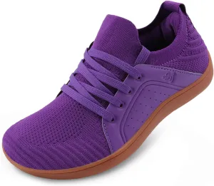 LeIsfIt Womens Walking Shoes Wide Toe Barefoot Shoes Breathable Minimalist Zero Drop Sneakers