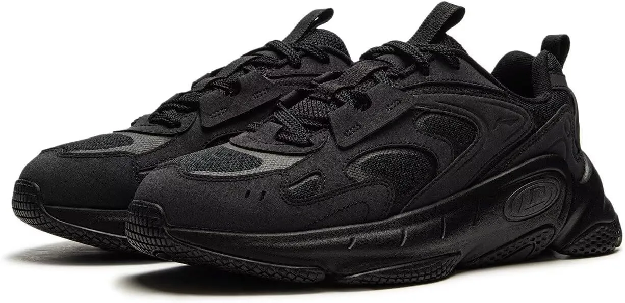 LI-NING Nebula Men Casual Shoes Cool Trendy Height Increasing Shoes City Walk AGCU169