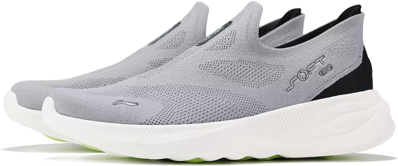 LI-NING Soft GO Men's Reflective Breathable Cool and Trendy Casual Shoes AGLV017