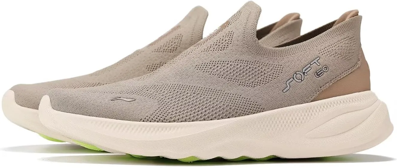 LI-NING Soft GO Men's Reflective Breathable Cool and Trendy Casual Shoes AGLV017
