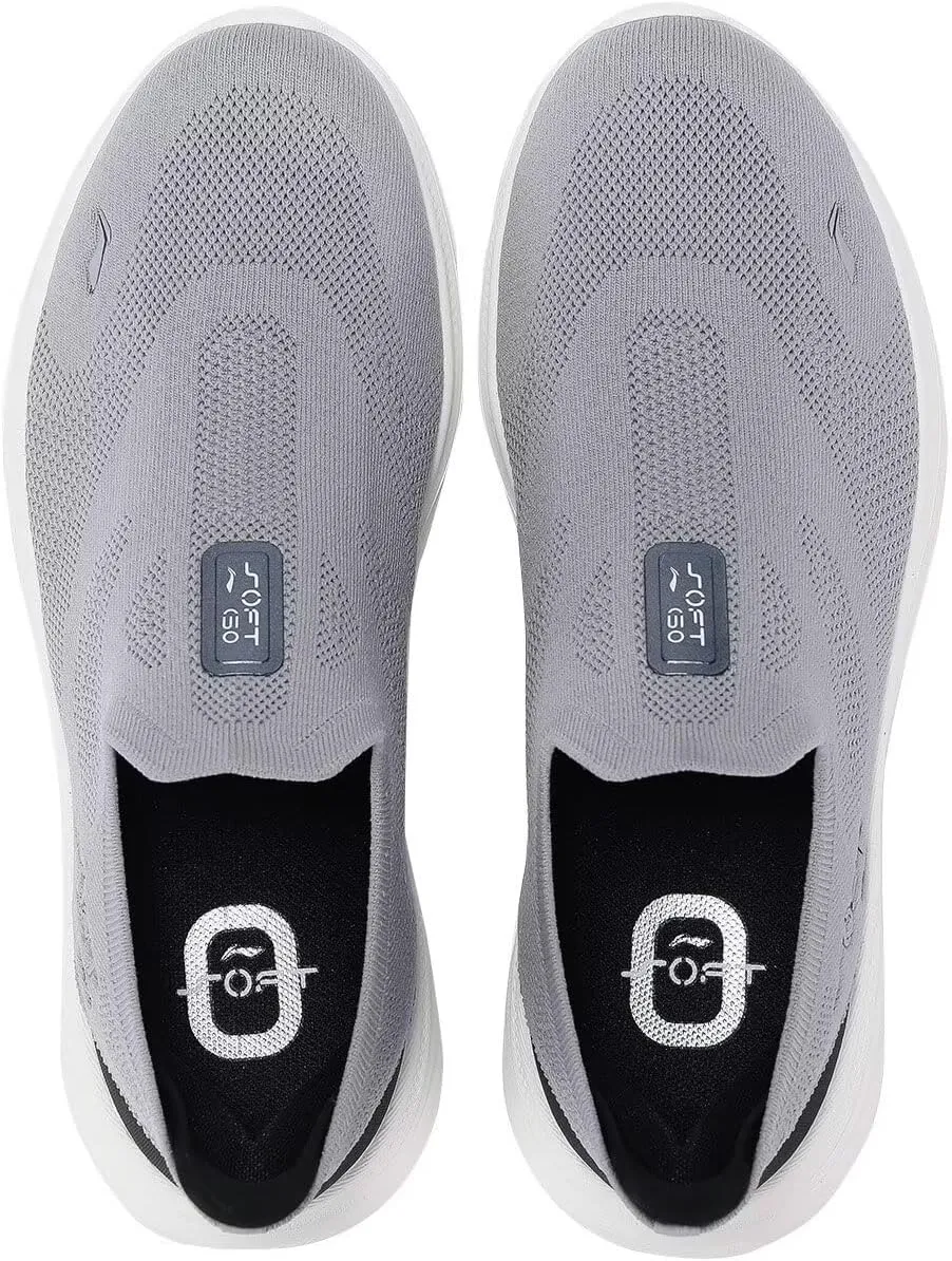 LI-NING Soft GO Men's Reflective Breathable Cool and Trendy Casual Shoes AGLV017