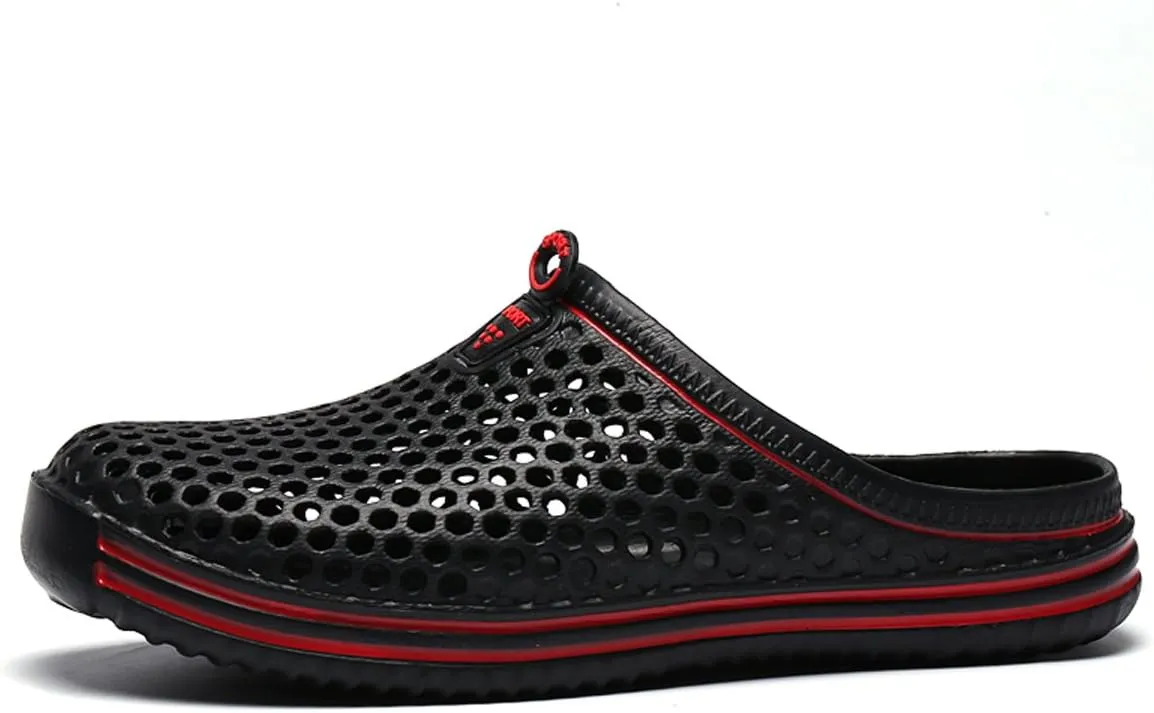 LIBINXIF Women Garden Clog Shoes,Men Breathable Slippers Beach Sandals Shower Water Walking Anti-Slip Shoes