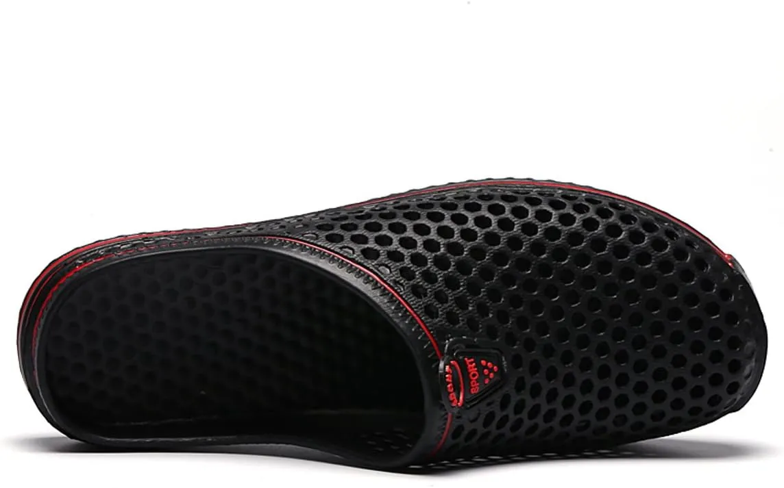 LIBINXIF Women Garden Clog Shoes,Men Breathable Slippers Beach Sandals Shower Water Walking Anti-Slip Shoes
