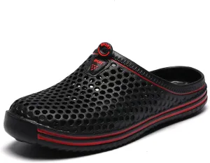 LIBINXIF Women Garden Clog Shoes,Men Breathable Slippers Beach Sandals Shower Water Walking Anti-Slip Shoes
