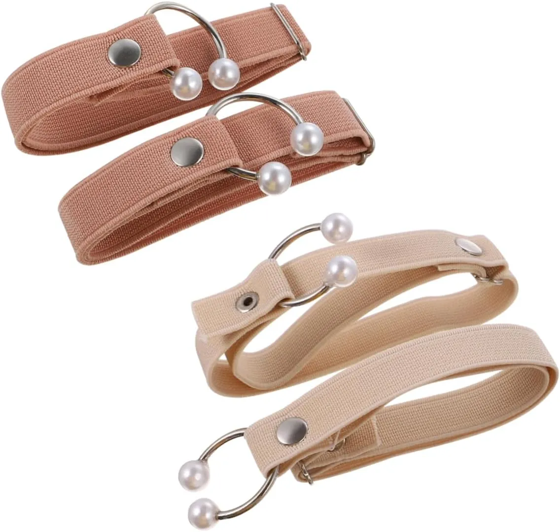 LIFKOME Shoelaces Fleecy Web for Feet Elasticated Shoe Straps Ladies Heels Adjustable Straps High Heel Shoe