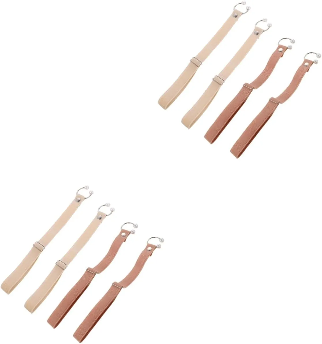 LIFKOME Shoelaces Fleecy Web for Feet Elasticated Shoe Straps Ladies Heels Adjustable Straps High Heel Shoe