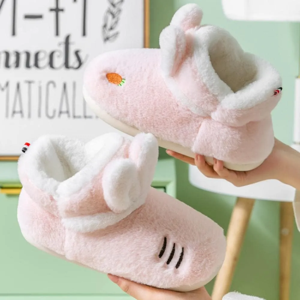 Lined House Shoes,Postpartum Package with Confinement Shoes, Soft-Soled Warm Maternity Shoes-Red_38-39,Breathable House Shoes