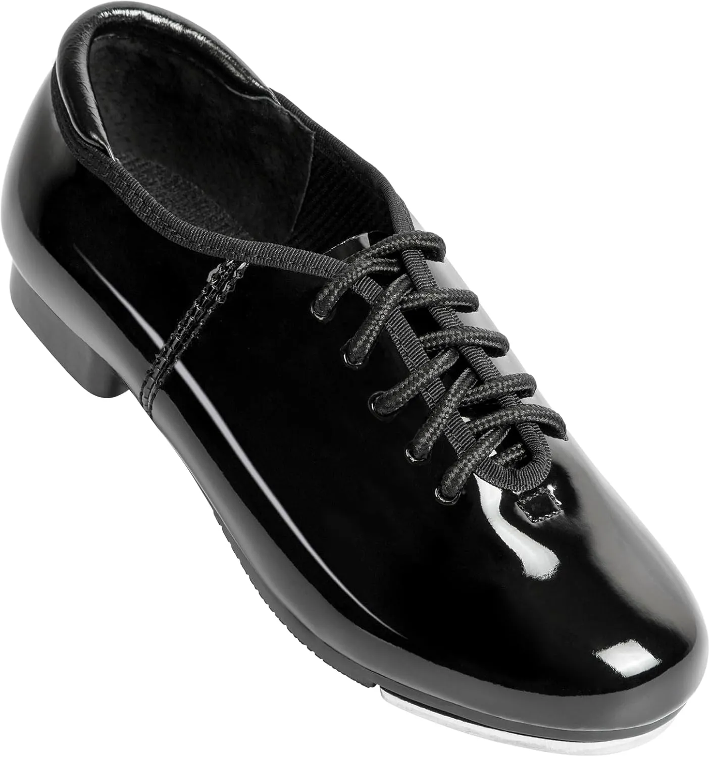 Linodes Unisex-Child Lace up Tap Shoe for Girls, Boys and Kids Tap Flat
