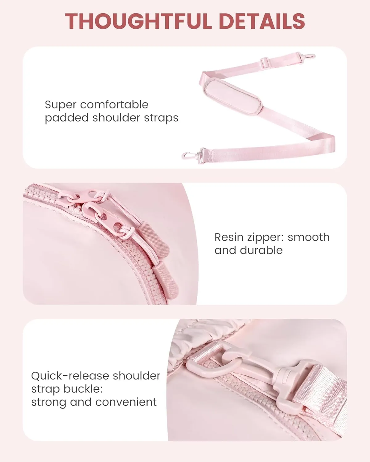 LOVEVOOK Weekender Bags for Women, Gym Bag with Shoe Compartment, Travel Duffel Bag with Toiletry Bag, Carry On Personal Item Bag, Workout Dance-Pink