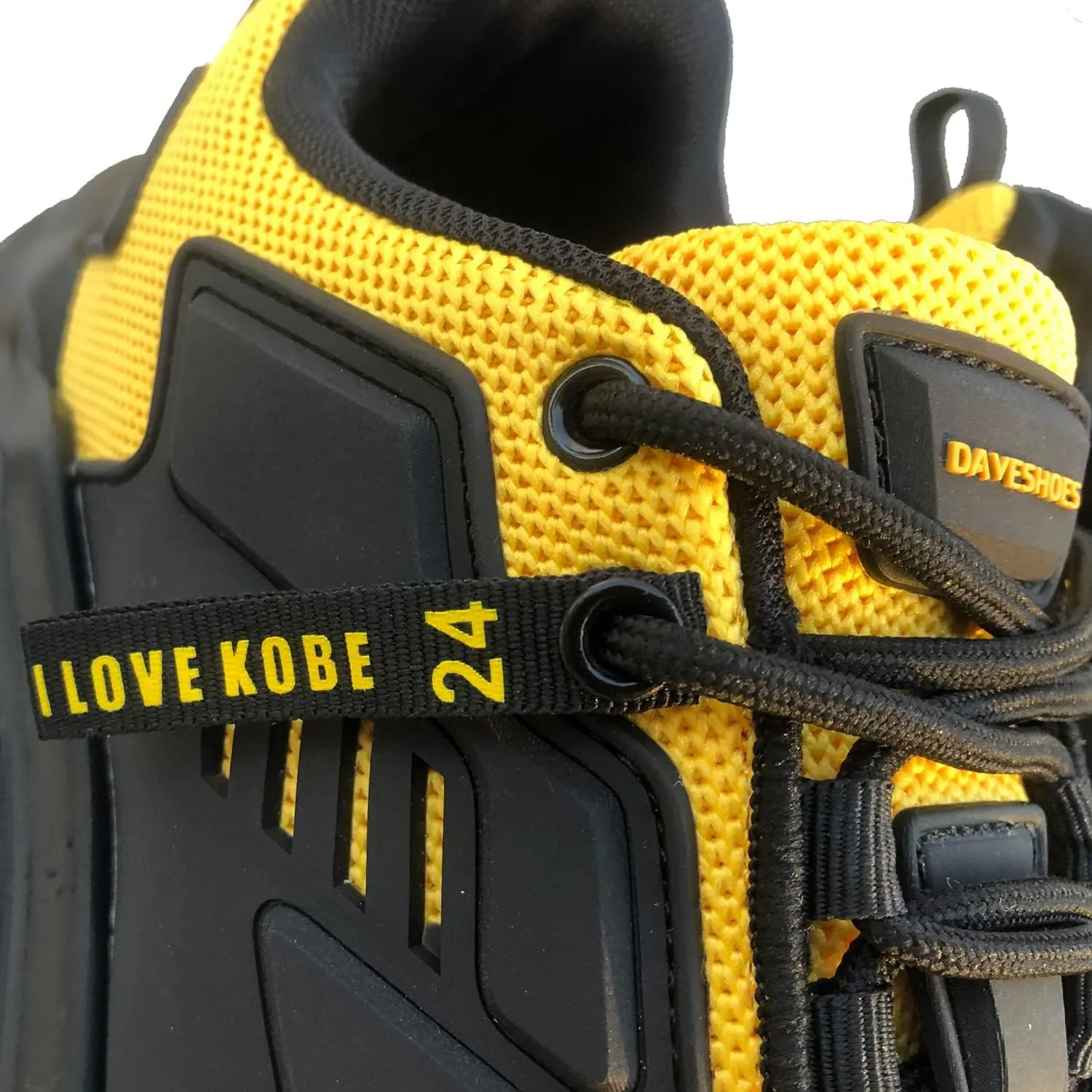 Mamba 24 Mens Wide Walking Shoes Height Increasing Luxury Mech Sneakers with Latex Insoles Mens Platform Shoes Hiptop Black Running Sport Shoes Male