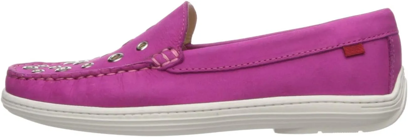 Marc Joseph New York Unisex-Child Leather Made in Brazil Mott Street Grommet Detail Loafer