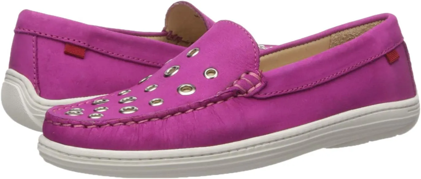 Marc Joseph New York Unisex-Child Leather Made in Brazil Mott Street Grommet Detail Loafer