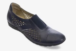 Marmi Shoes Women's Sesto Meucci Navy Nappa