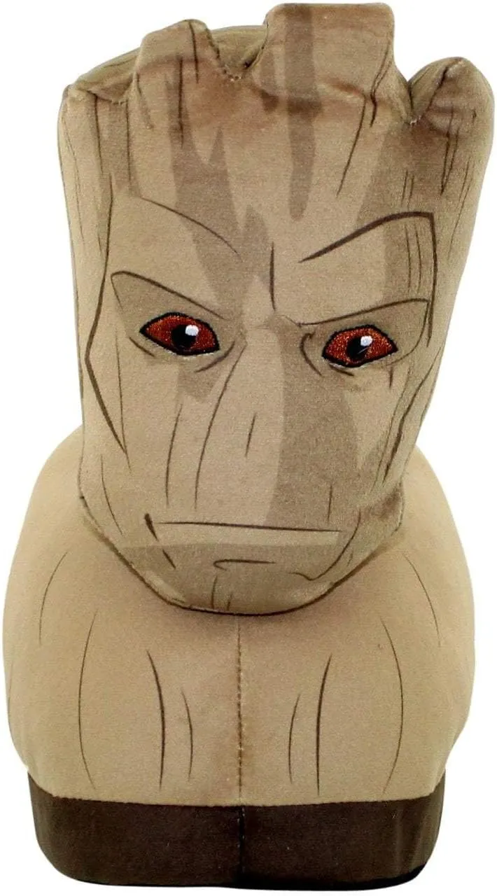 Marvel Slippers from Happy Feet - Officially Licensed Slippers for Kids & Adults - Superhero Character Slippers for Boys, Girls, Men, & Women - Happy Feet Mens & Womens Fluffy Slippers