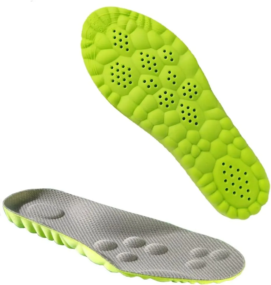 Memory Foam Kids Shoes Insoles- Childrens Comfort Insoles Kids Inserts for Arch Support and Comfort (L Big Kids 4-7)