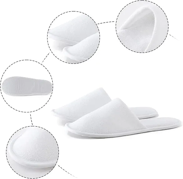 Men And Women Disposable Slippers Hotel Stay Coral Velvet Antiskid Sole Disposable Cotton Night Slippers for Women
