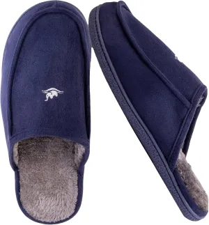 Men's 80D High Density Memory Foam House Slippers, Indoor Outdoor Slip On Clog House Shoes