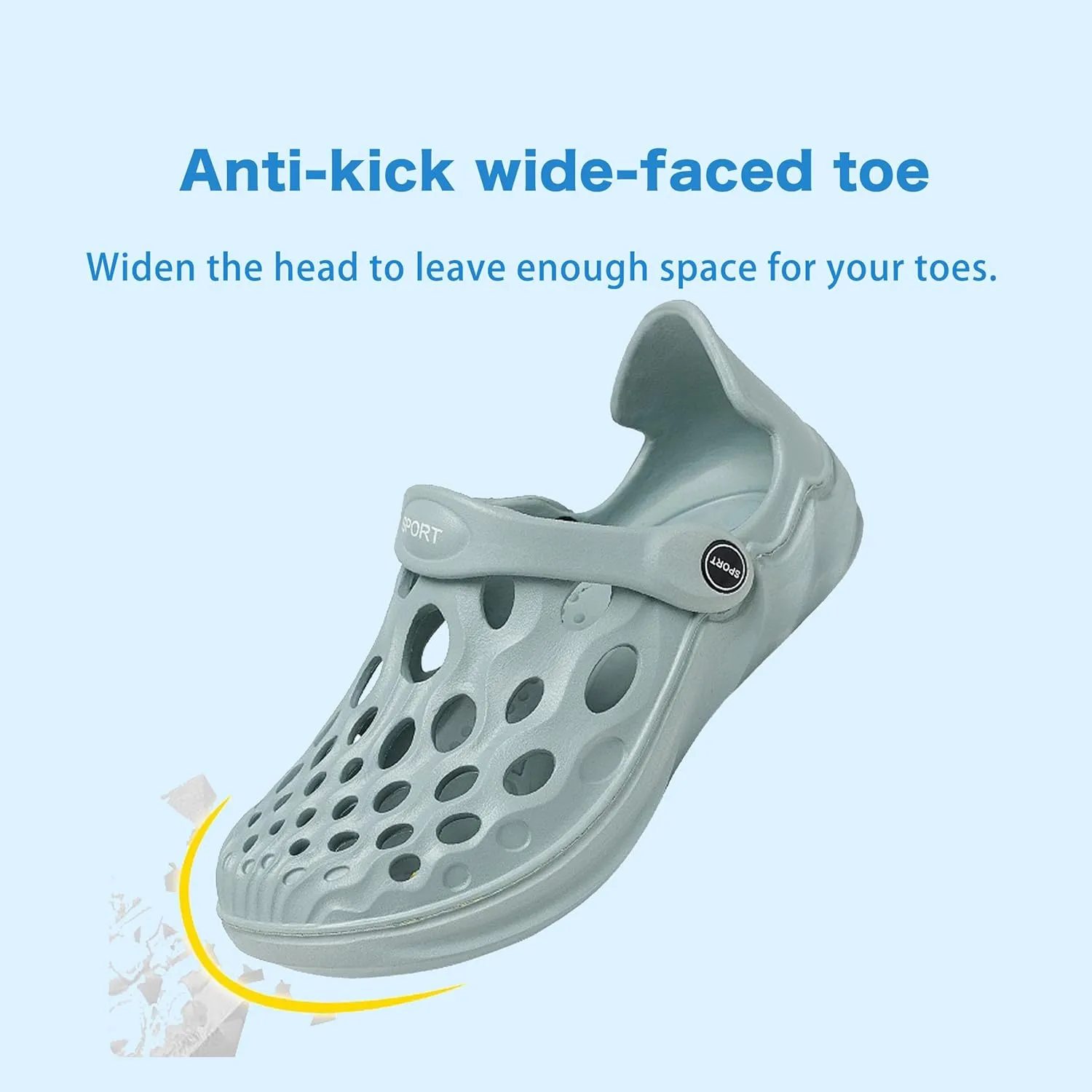 Mens and Womens Water Shoes for Beach, Pool and River, Quick-Drying Non-Slip Design