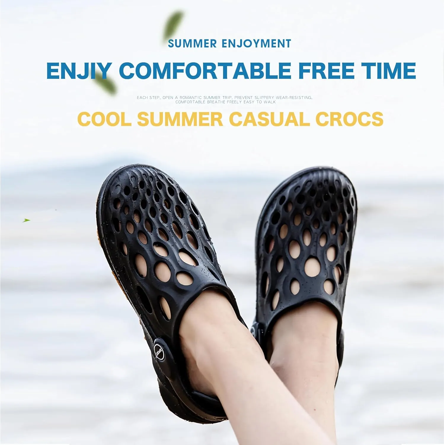Mens and Womens Water Shoes for Beach, Pool and River, Quick-Drying Non-Slip Design