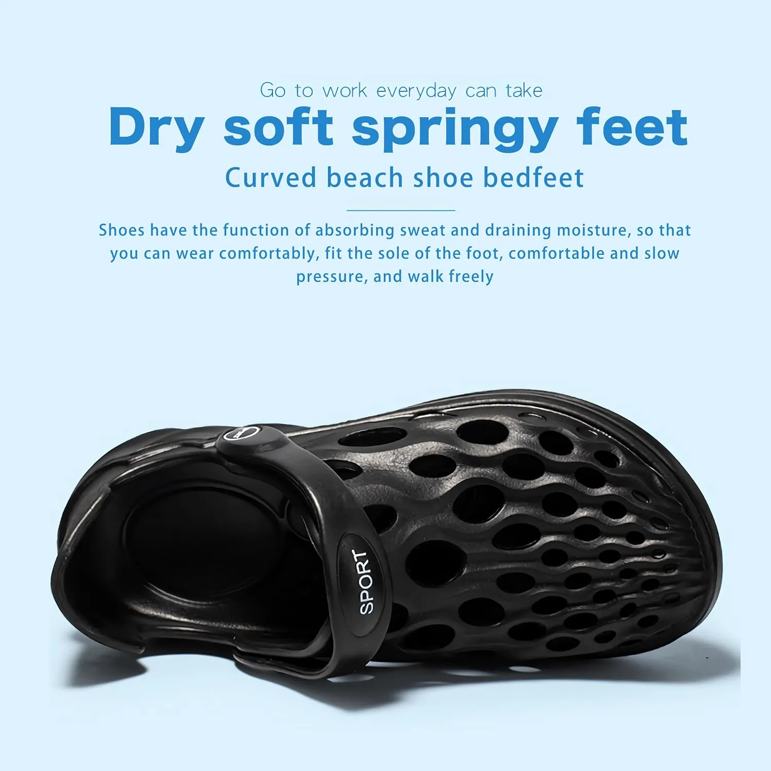 Mens and Womens Water Shoes for Beach, Pool and River, Quick-Drying Non-Slip Design