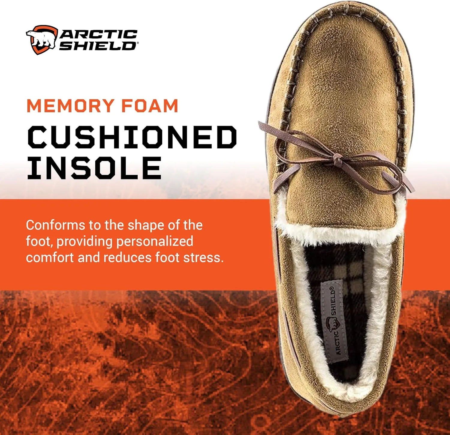 Mens Moccasins for Men - Micro Suede Upper with Soft Plush Lining - Indoor/Outdoor Durable Comfortable Slip On House Slippers for Men