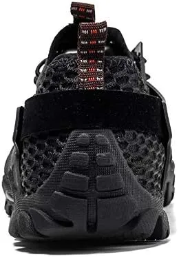Mens Quick Dry Water Shoes, Mesh Hiking Trekking Outdoor Aqua Footwear, Camping, River Creek, Rainforest Hike,Beach