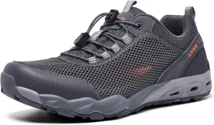 Men's Summer Sports Water Shoes Non-Slip Quick Drying Aqua Shoe Hiking Trail Walking Footwear