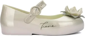 mini melissa Girl's Sweet Love   Disney Princess Mary Jane Jelly Flat for Toddlers & Babies - Jelly Shoes for Little Girls with Adjustable Strap & Side Buckle