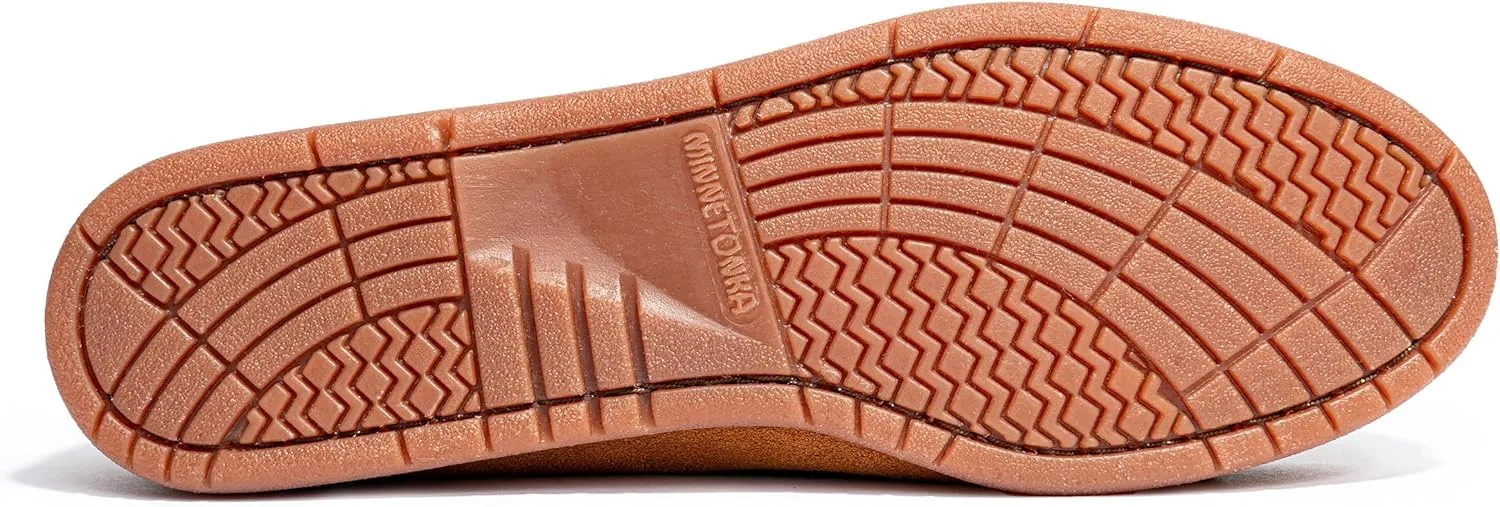Minnetonka Mellony Penny – Women's Penny Loafer Design, Water and Stain Resistant, Genuine Suede, and Lightweight Sole