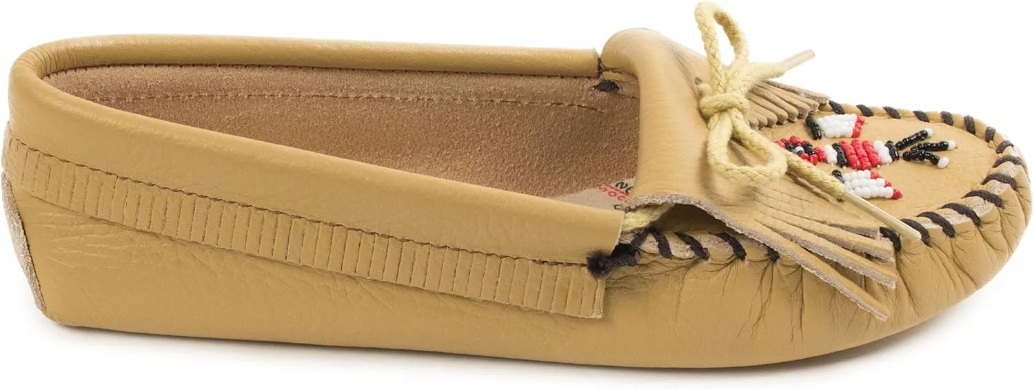 Minnetonka Women's Thunderbird Soft Leather Sole Moccasin