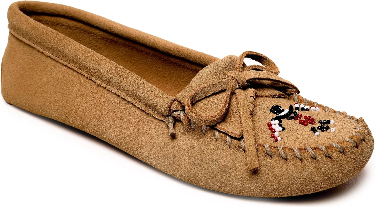 Minnetonka Women's Thunderbird Soft Leather Sole Moccasin