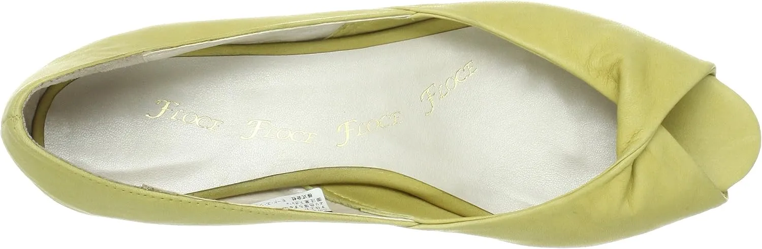 Mode Ejacomo Floche FLBD29002 Open Toe Drape Pumps