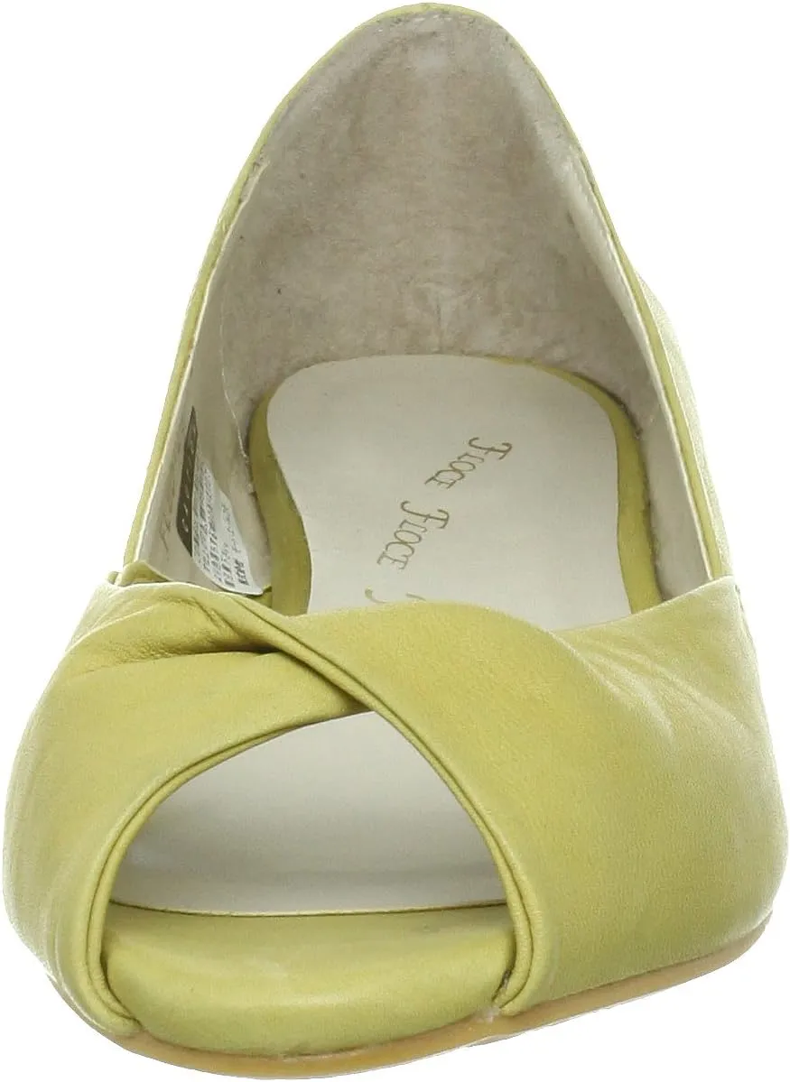 Mode Ejacomo Floche FLBD29002 Open Toe Drape Pumps