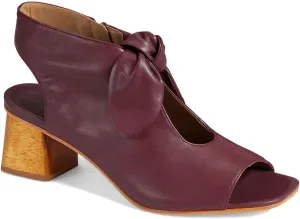 MOOMMO Women Heeled Sandals with Bow Open Toe Low Chunky Block Heel Sandal Booties Cutout 2" Heels Backless Slingback Dress Shoes Peep Toe Back Zipper Suede Sandal Dressy Casual Summer Beach 4-13 M US