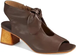 MOOMMO Women Heeled Sandals with Bow Open Toe Low Chunky Block Heel Sandal Booties Cutout 2" Heels Backless Slingback Dress Shoes Peep Toe Back Zipper Suede Sandal Dressy Casual Summer Beach 4-13 M US