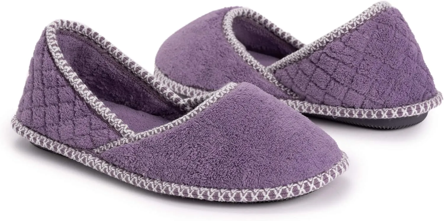 MUK LUKS Women's Beverly Micro Chenille Slipper