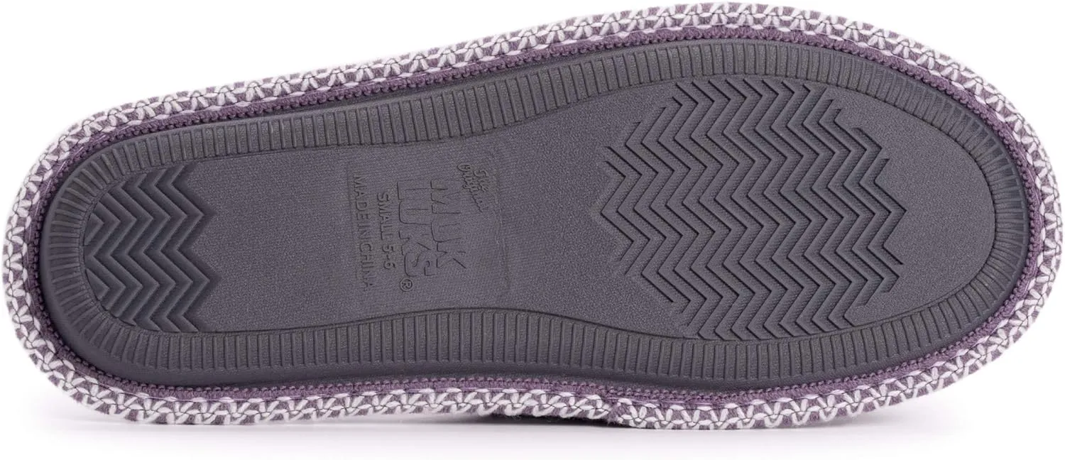 MUK LUKS Women's Beverly Micro Chenille Slipper