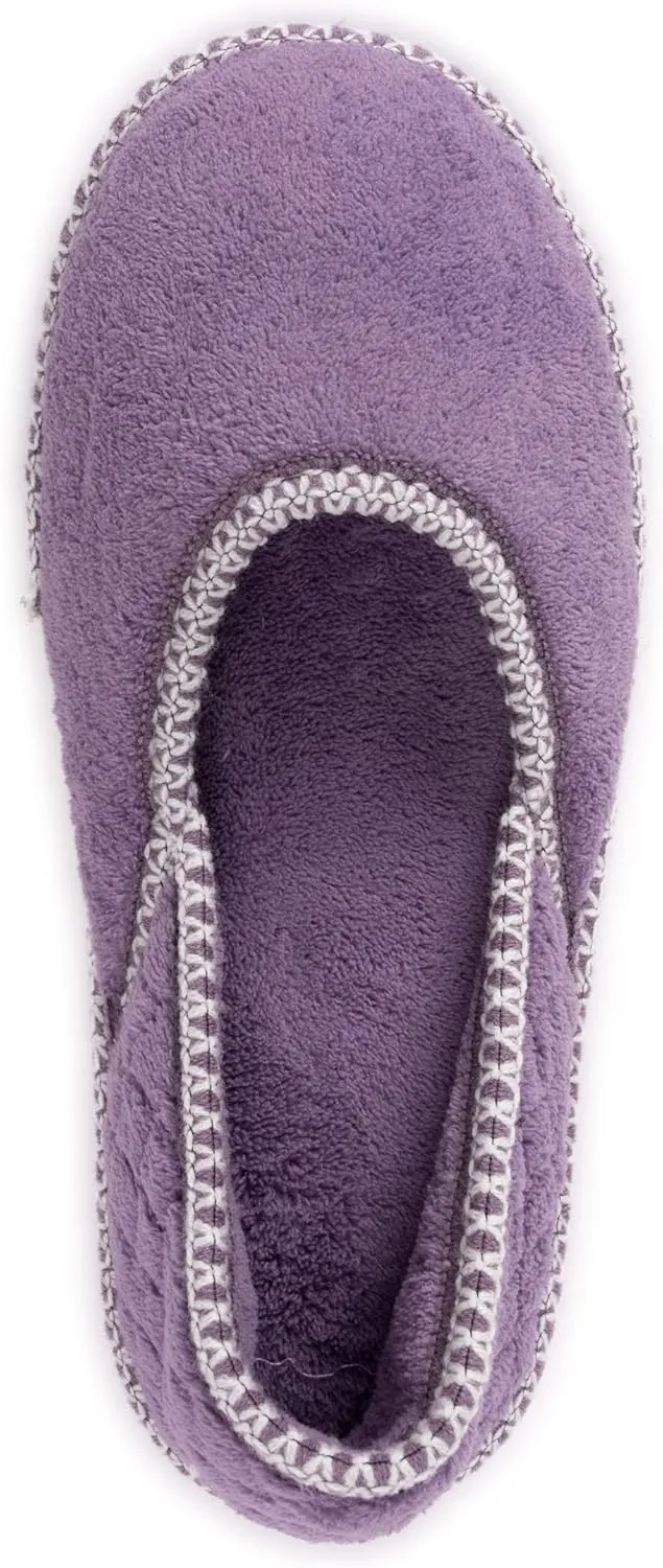 MUK LUKS Women's Beverly Micro Chenille Slipper