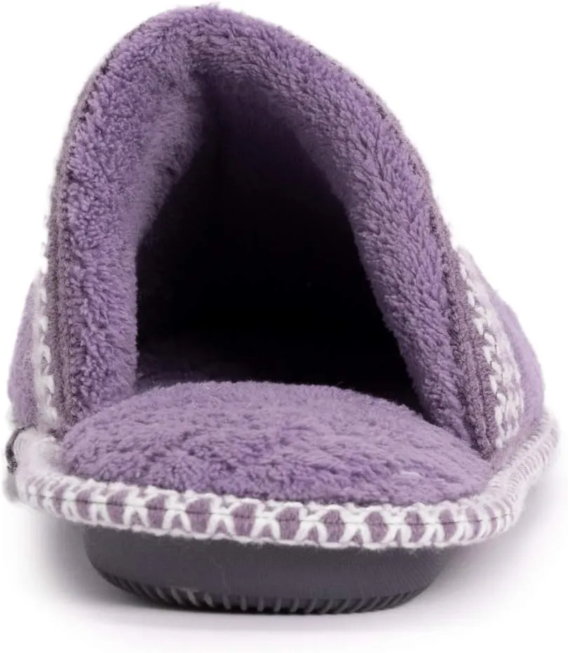 MUK LUKS Women's Cathy Micro Chenille Slipper
