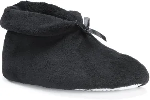 MUK LUKS Women's Micro Chenille Boot with Satin Bow Slipper